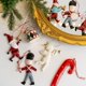 thumbnail image 4 of Colgante de Navidad Exquisito colgante de árbol de Navidad Soldado Ángel Papá Noel Decoración festiva Colgante de decoración navideña, 4 of 5