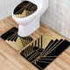 thumbnail image 5 of Ounissouiy Juego de alfombrillas de baño lavables antideslizantes de 3 piezas que se mantienen seguros y secos en el baño Juego de alfombras de Juegos de accesorios de baño, 5 of 6