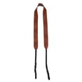 thumbnail image 2 of Correa de hombro ajustable universal de cuero sintético para cámara, accesorio de fotografía, color marrón, 2 of 9