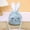 Light Blue 5Pcs, variant on 5Pcs Easter Bunny Gift Bags with Drawstring, Velvet Bunny Ear Bags for Candy & Eggs, Small Party Favors for Easter Egg Hunt, Basket Stuffers, Kids Party Supplies (Light Blue, 5.5x4.3 Inch)