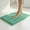 Green, variant on Bathroom Rug, Soft Absorbent Bathroom Mat and Bath Mat, Premium Microfiber Shag Bath Rug Machine Washable ,Beige 17" x 24"