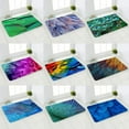 thumbnail image 2 of Entrance Doormat Decor Kitchen Bedroom Feather Carpet Bathroom Anti-Slip Floor Hallway Balcony Rugs Modern Mat, 2 of 6
