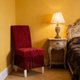thumbnail image 5 of Fundas de silla de hotel de jacquard con faldón - Fundas elásticas gruesas de una sola pieza para sillas de comedor, para el hogar, bodas y fiestas | Poliéster, antiarrugas, cobertura total, 5 of 6