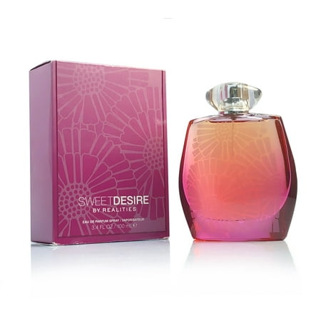 Sweet Desire by Realities Eau de Parfum 3.4 oz / 100 ml Spray for (Best Sweet Smelling Perfume)