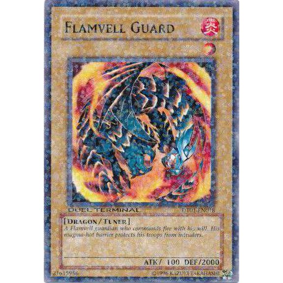 YuGiOh Duel Terminal 1 Parallel Rare Flamvell Guard DT01-EN018