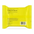 Clean & Clear OilFree Lemon Face Cleanser Wipes with Vitamin C, 25 ct