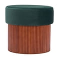 thumbnail image 2 of Ottoman Boto Verde Kessa Muebles 50 x 46 x 50 cm, 2 of 5