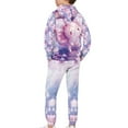 thumbnail image 4 of DISNIMO Cherry Blossom Axolotldie Hoodie Outfits for Girls 6-7 Hoodie with Pants for Boys 2 Piece Hoodie Set for Girls Pullover Hoodies And Joggers for Kids Tracksuit Set Girls Sweatshirt Pockets, 4 of 7