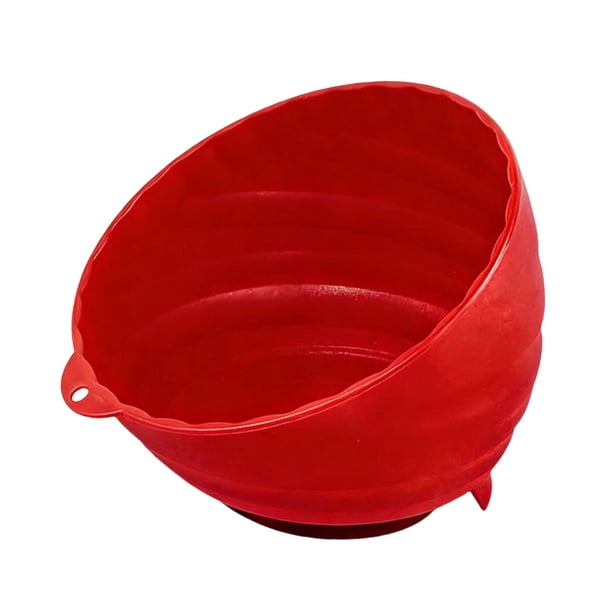 Portatuercas magnético, resistente, para reparación de automóviles, organizador de tuercas y tornillos, piezas pequeñas Rojo