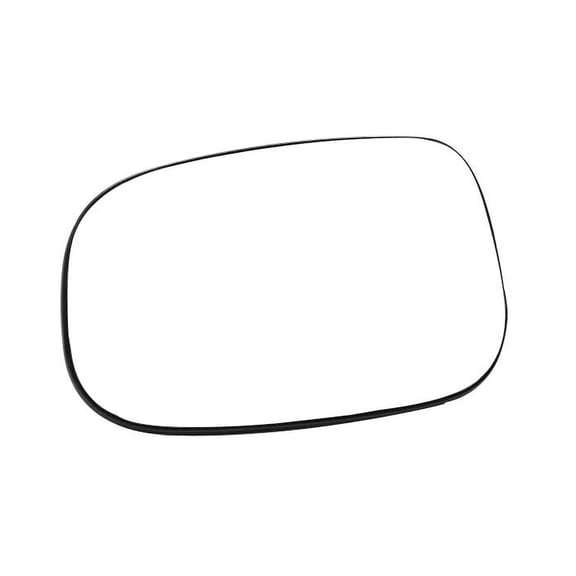 cciyu Driver side View Mirror Glass Fits for 2007-2011 For VOLVO S80/S40/S50/ 2008-2013 C30/C70 2007-2010 S60/V70 SMALL TYPE W/HEATED Chrome Flat Replaces RM75303-16P