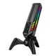 thumbnail image 1 of HK4 RGB Gaming Microphone USB Noise Cancelling Podcast Microphone, 1 of 5