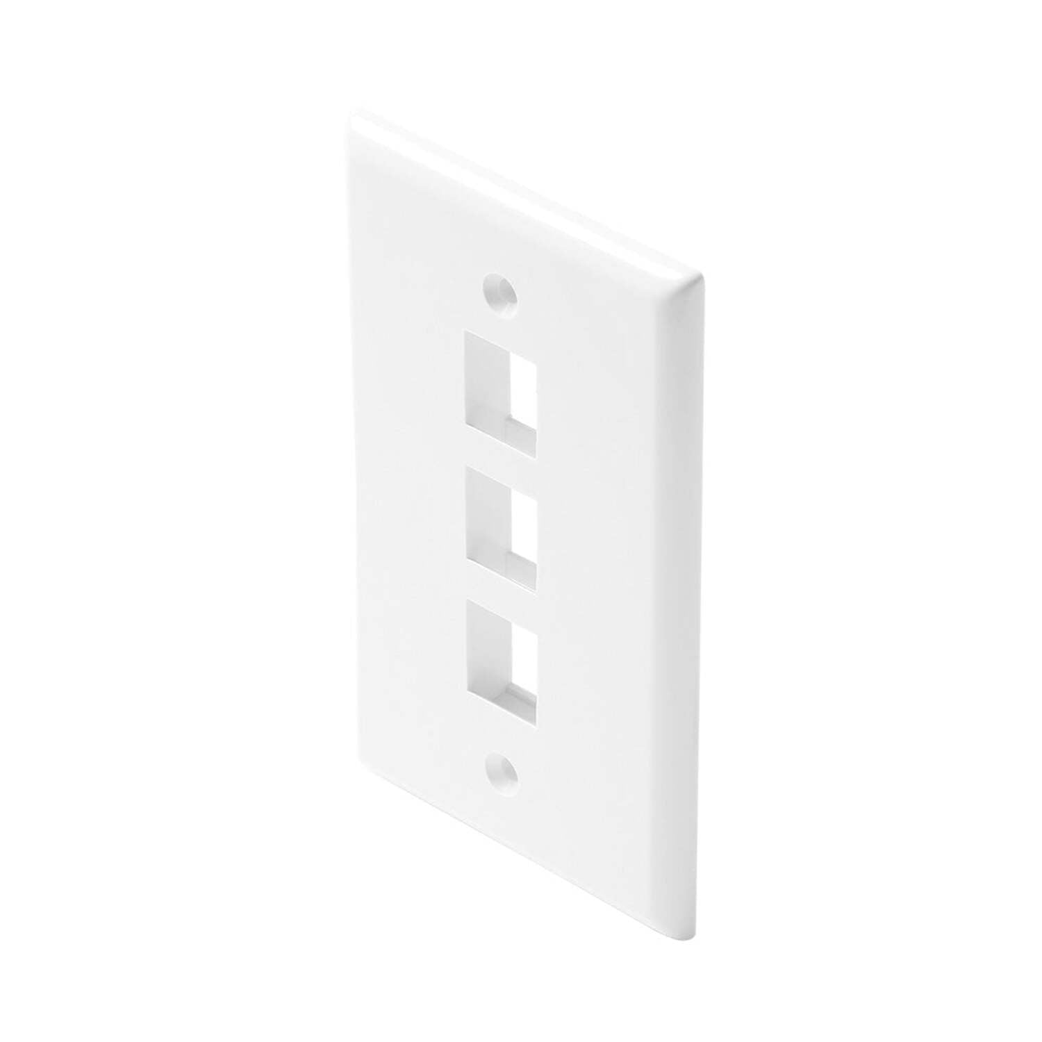Platine Murale RadioShack 279-403 Blanche – Neuf Pour Fixation Téléphone RJ-11/RJ-14