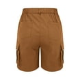 thumbnail image 4 of Women's Cargo Shorts Casual Summer High Waisted Casual Shorts for Women Trendy Summer Hiking Shorts Outdoor Outfits, Limited Time, 4 of 5
