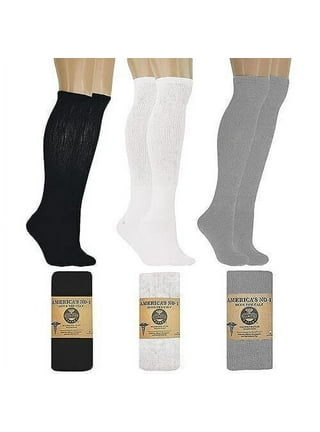 LUX Sports Anti Slip Calf Soccer Socks,Non Slip Football