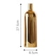 thumbnail image 4 of Florero De Cerámica De Estilo Moderno Flor Chapado En Oro Artesanía Para Oficina Hogar Interior Al Aire Libre Sala De Estar Decoración - S Sunnimix Florero con baño de oro, 4 of 8