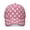 Pink Christmas Santa Pattern, variant on Pink Christmas Santa Pattern Baseball Cap, Sports Sun Cap with Snap Closure & Sweatband, Polyester Construction Gifts for Unisex Men Women