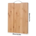 thumbnail image 4 of Fmbmuo Wood Cutting Board for Kitchen Dishwasher Safe, Non-slip Durable for Meat,Vegetables,Fruits, Extra Large Thick Easy to Clean Butcher/Chopping Blocks, Brown, 4 of 5