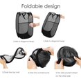 thumbnail image 2 of Hongchun Laundry Hamper [2 Pack] Collapsible Pop Up Mesh Laundry Basket Laundry Bag Collapsible Laundry Hamper with Handle, Black, 2 of 7
