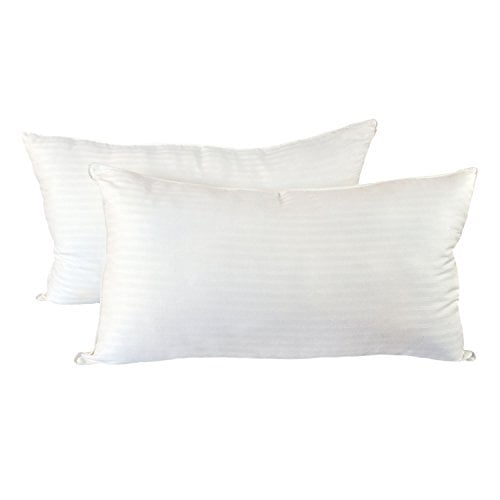 Cozy Lit Moyen Ferme (Lot de 2) Oreiller Hôtel de Qualité, Très Grand, Blanc, 2 Pièces