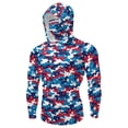 thumbnail image 5 of YUGYXL Unisex UPF 50+ Lightweight Hunting Camo Hoodie Quick Dry Performance Long Sleeve Fishing Shirt M Multicolor XXL, 5 of 7