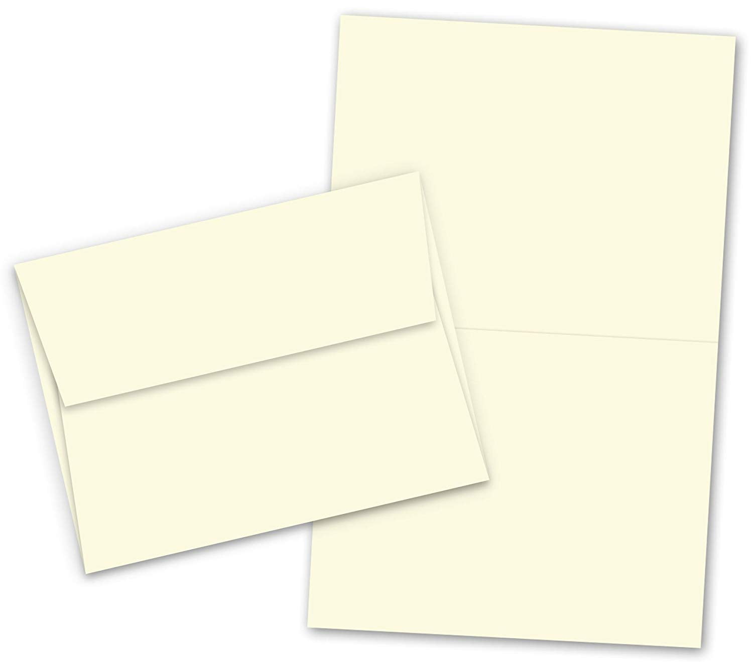 48 Pack Blank Cards and Envelopes Stationary Set - Ideal for