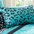 thumbnail image 3 of Gracie Mills Butler 4-Piece Chic Leopard and Polka Dot Comforter Set - GRACE-6057, 3 of 5