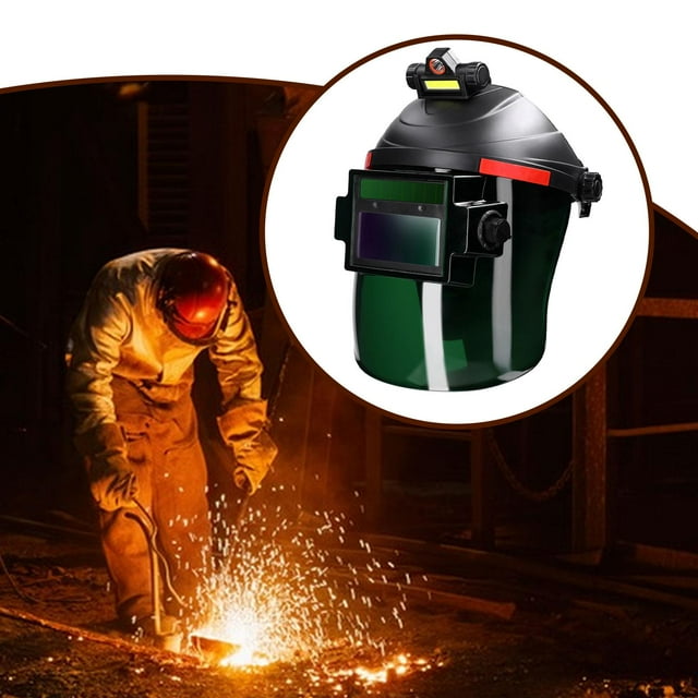 Capucha de soldadura con oscurecimiento automático, equipo de protección , máscara de soldador con energía solar, protector de soldadura para
