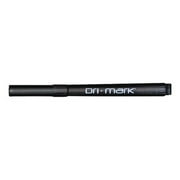MMF INDUSTRIES 1AYG2 Stick Counterfeit Detector Pen, Bold 4.0 mm, Amber