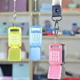 thumbnail image 2 of FurNest 1/7pcs Mini Pocket Calculators Keychain, Cute Small Colorful Keychain Calculators, Design, Cover Basic Flip Functional, 2 of 9