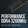 thumbnail image 2 of PNY Performance 16GB DDR4 3200MHz (PC4-25600) CL22 1.2V Desktop Memory, 2 of 7
