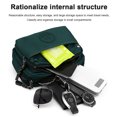 thumbnail image 3 of New outdoor pocket waterproof nylon lightweight and convenient messenger bag sports running - green, 3 of 5