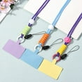 thumbnail image 6 of Universal Adjustable Keychain Chain Crossbody Hanging Neck Cord Patch Phone Lanyard Phone Safety Tether Nylon Strap 03, 6 of 8