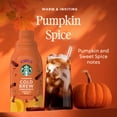 thumbnail image 3 of Starbucks Pumpkin Spice Cold Brew Coffee Concentrate, Cold Brew Concentrate Liquid 32 fl oz, 3 of 14
