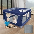 thumbnail image 1 of Parque para perros XVISHX de 107 x 107 cm con cubierta y almohadillas, 1 of 7