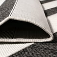 thumbnail image 3 of JONATHAN Y JONATHAN  Y Tavira Wide Stripe Indoor/Outdoor Area Rug 8 X 10 - Black/Cream, 3 of 5