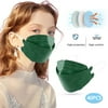 WFJCJPAF 40 PCS Adult Outdoor Mask Droplet And Haze Prevention Disposable Non Woven Face Mask
