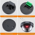 thumbnail image 5 of Dummy Security Camera,Fake Camera with Red LED Light,Realistic Wireless Surveillance System for Home Outdoor 4 Pack-jc, 5 of 5