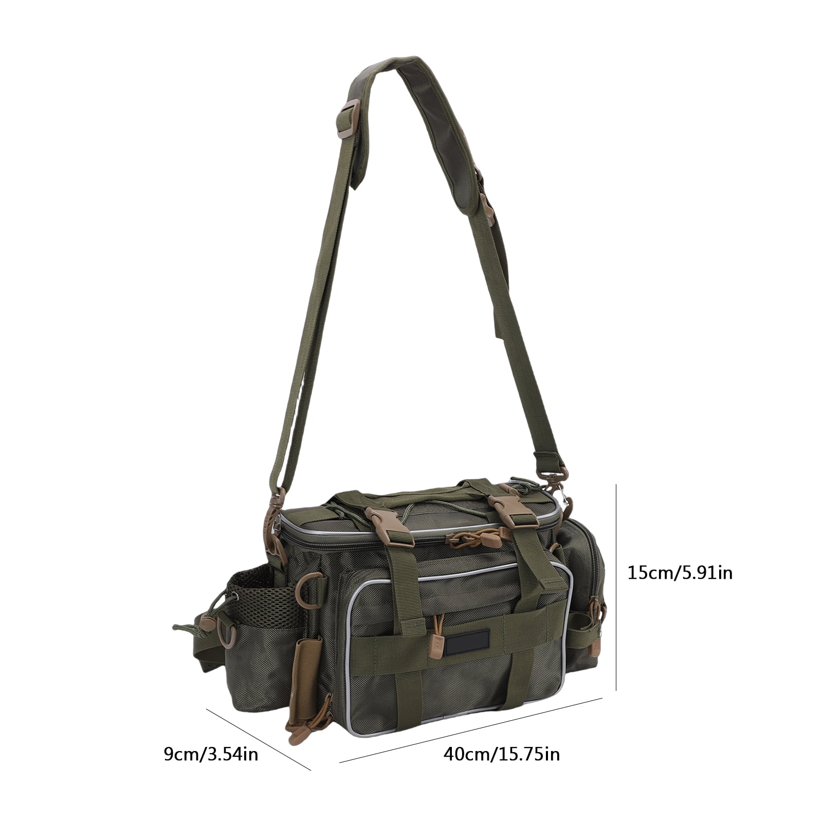 Fishing Bag§fishing Tackle Bag§fish Bag§fishing Bags For Men§fishing Bags With Tackle Boxes§fishing Tackle Bags Fishing Shoulder Bag 2 Packs Tackle Storage Box With Rainproof