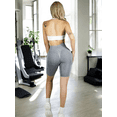 thumbnail image 3 of Short para Mujer con Bolsas Deportivo o Casual Unitalla Stretch Push Up Biker, Running, Gym y Entrenamiento Shores, 3 of 5