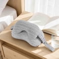 thumbnail image 4 of Travel Neck Pillow 2 in 1 with Eye Mask U Shaped Memory Foam Pillow for Airplane Car Office Nap Support Rest, 4 of 7