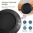 thumbnail image 4 of Homienly Wheat Straw Dinnerware Set, 24-Piece, Plates, Bowls & Cups, Service for 6, Microwave & Dishwasher Safe, Plastic Dinnerware Set and Dish Set for Home, College, Picnic and Travel, Black, 4 of 9