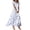 #04, variant on Nmnitkp Sundresses for Women Casual Short Sleeve High-Waist Maxi Dresses for Vacation Floral V Neck Swing Oversize Dresses for Women S-3XL
