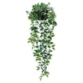 thumbnail image 3 of 2pcs Fake Hanging Plants, Artificial Potted Plants for Indoor Outdoor Aesthetic Office Living Room Shelf Decor, 3 of 8