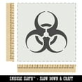 thumbnail image 2 of Biohazard Symbol DIY Cookie Wall Craft Stencil - 11.5 Inch, 2 of 5