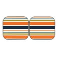 thumbnail image 7 of Xecao Colorful Pastel Stripes for Foldable Car Sun Shades (2-Pack) offer sun protection with an easy-fold design for convenient windshield shading., 7 of 7
