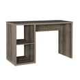 thumbnail image 6 of Linon Duhon Transitional Double Cubby Storage Writing Desk, Gray, 6 of 12