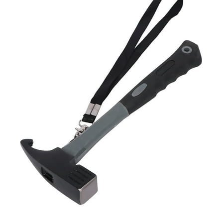 

ASKMZ Camping Hammer Stake Puller Ergonomic Handle Rustproof Outdoor Tent Hammer Camping Supplies