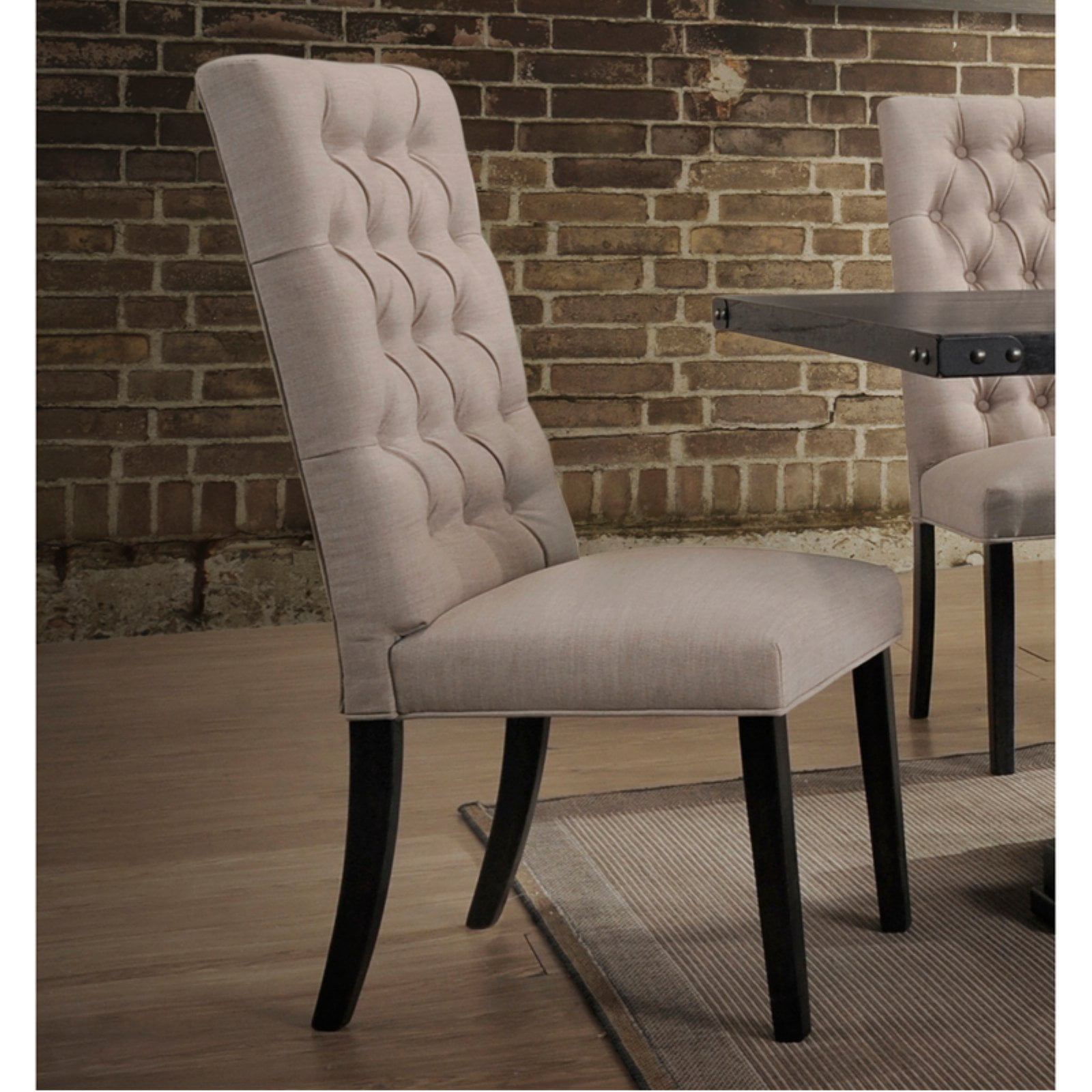 Best Master Furniture Michelle Upholstered Tufted Dining Chair Best Master Furniture Michelle