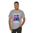 thumbnail image 5 of Cute But Feral Raccoon Unisex Animal Shirt, 5 of 5