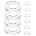 thumbnail image 3 of FUTUREORYY 10Pcs Shower Hose Washers Rubber Sealing Gaskets Transparent for Leak Prevention, 3 of 6